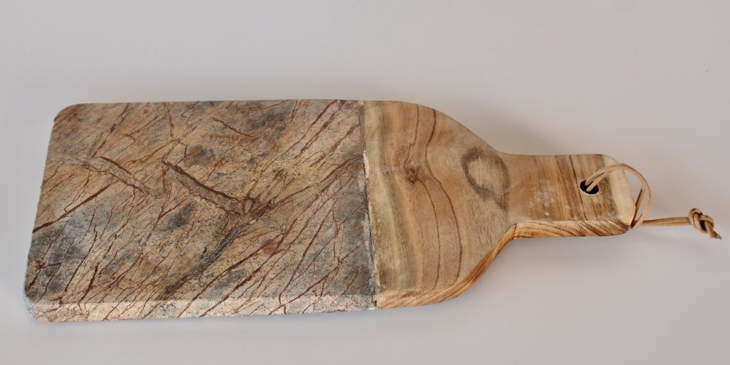 Brown Marble & Wood Board
